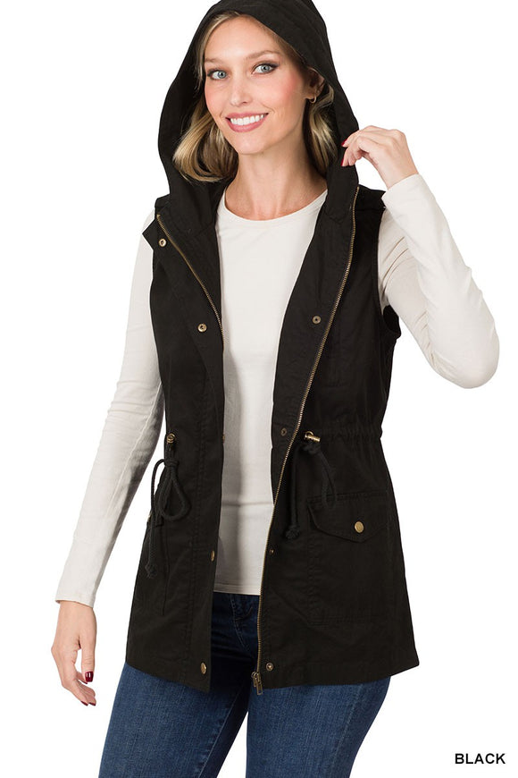 Stevie Drawstring Vest