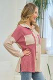 Carrie Colourblock Shacket