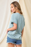 Mel Ribbed Tee