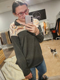 Tess Half Zip Top