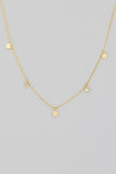 Coin Charms Necklace