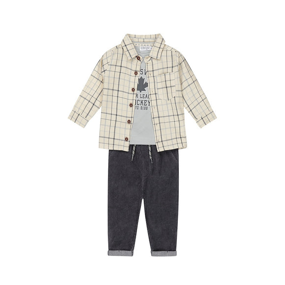 Dirkje - Baby Boys Plaid Set
