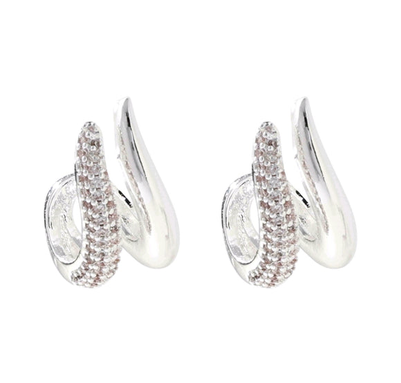 Silver Cuff Earring