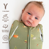 Belan J - 1.0 TOG Convertible Swaddle Sack - Forest Friends