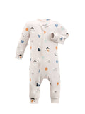 ZippyJamz - Winter Whimsy Bamboo Footless Sleeper