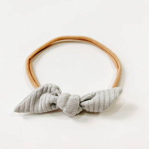 Little Knot Headband - Silver Cloud