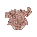Belan J - Long Sleeve Skirted Onesie - Velvet Garden
