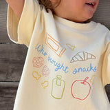 Roobear - "Who Brought Snacks?" Organic Cotton Tee