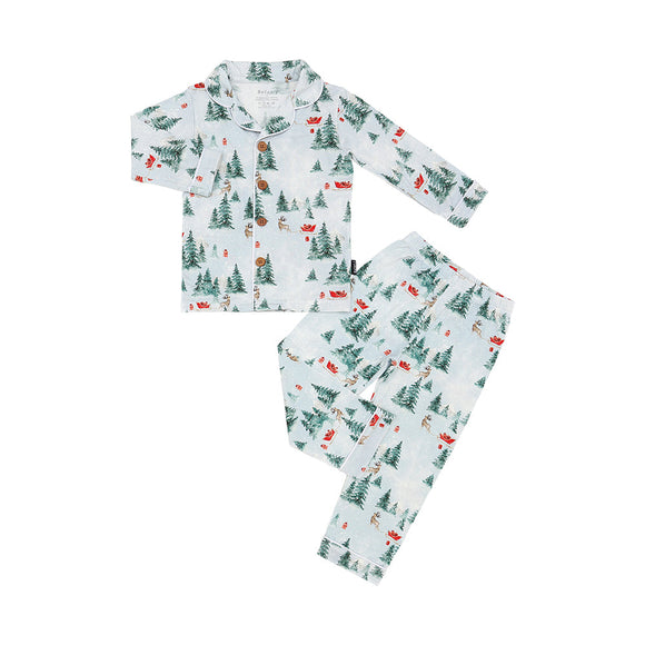 Belan J - Classic Long Sleeve PJ Set - Sleigh Ride