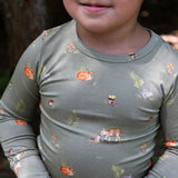 Belan J - Long Sleeve PJ Set - Forest Friends