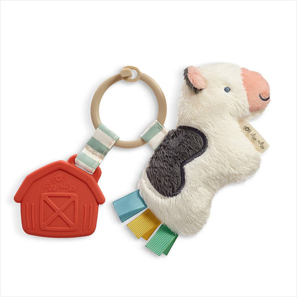 Itzy Ritzy - Itzy Pal™ Plush + Teether - Cow