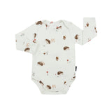 Belan J - Long Sleeve Onesie - Hedgehogs