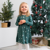 Belan J - Long Sleeves Peplum Dress - Tiny Trees