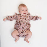 Belan J - Long Sleeve Skirted Onesie - Velvet Garden