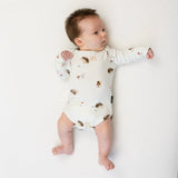 Belan J - Long Sleeve Onesie - Hedgehogs
