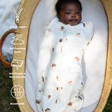 Belan J - 1.0 TOG Convertible Swaddle Sack - Hedgehogs
