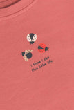 Girls Ladybug Long Sleeve