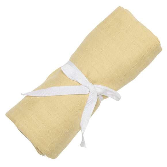 Perlimpinpin - Lemon Cotton Muslin Swaddle