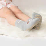 Belan J - Cozy-Non Slip Socks (2 Pack) - Fun Lines