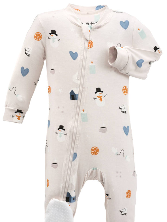 ZippyJamz - Winter Whimsy Bamboo Sleeper