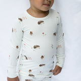 Belan J - Long Sleeve PJ Set - Hedgehogs
