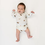 Belan J - Long Sleeve Onesie - Hedgehogs
