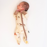 Belan J - Footed Zipper Sleeper - Hay Neighbour