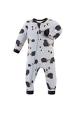 ZippyJamz - Hedgehugs & Kisses - Purple - Organic Cotton Footless Sleeper
