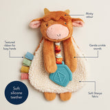 Itzy Friends Lovey™ Plush - Wyatt the Highland Cow