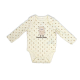 Baby Girls 3 Piece Plush Pant Set: Cream Sheep