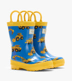 Hatley - Toddler Boys Construction Trucks Rain Boots
