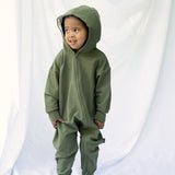 Belan J - Hooded Jumpsuit - Pine