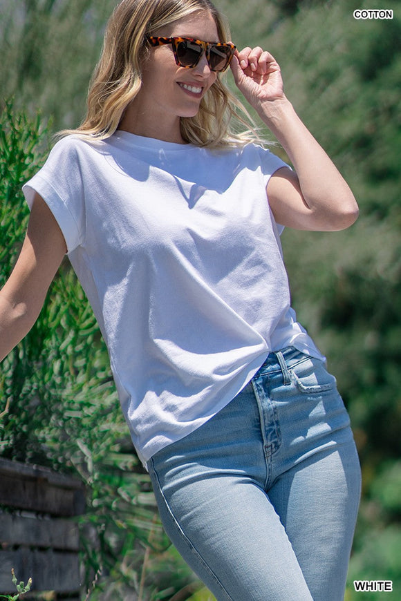 Kenzie Tee - White