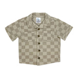 Boys 3 Piece Pant Set: Checker Green