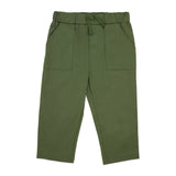 Boys 3 Piece Pant Set: Checker Green