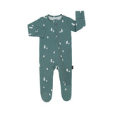 Belan J - Footed Zipper Sleeper - Tiny Trees