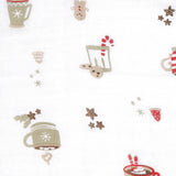 Perlimpinpin - Christmas Treats Cotton Muslin Swaddle