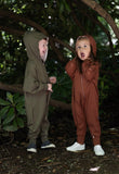 Belan J - Hooded Jumpsuit - Pine