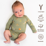 Belan J - Long Sleeve Onesie - Forest Friends