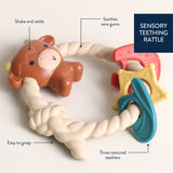 Itzy Ritzy - Ritzy Rattle™ - Highland Cow