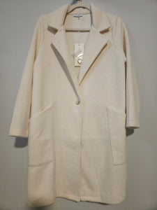 Iris Soft Fluffy Coatigan with Pockets