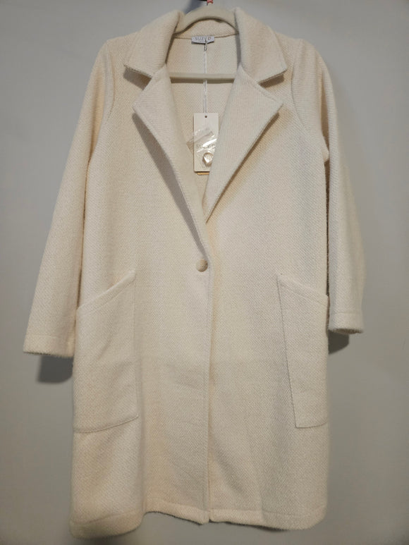 Iris Soft Fluffy Coatigan with Pockets