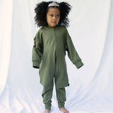 Belan J - Hooded Jumpsuit - Pine