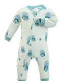 ZippyJamz - Be My Squishy Footless Sleeper Blue