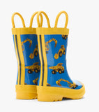 Hatley - Toddler Boys Construction Trucks Rain Boots
