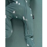 Belan J - Footed Zipper Sleeper - Tiny Trees