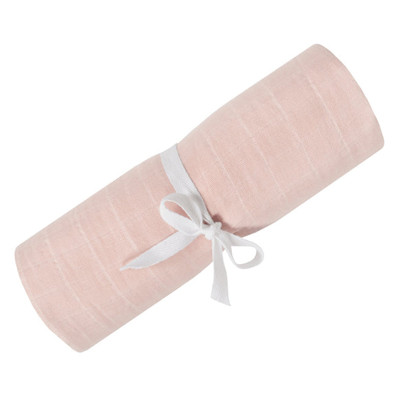 Perlimpinpin - Pink Cotton Muslin Swaddle