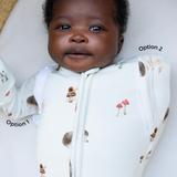 Belan J - 1.0 TOG Convertible Swaddle Sack - Hedgehogs